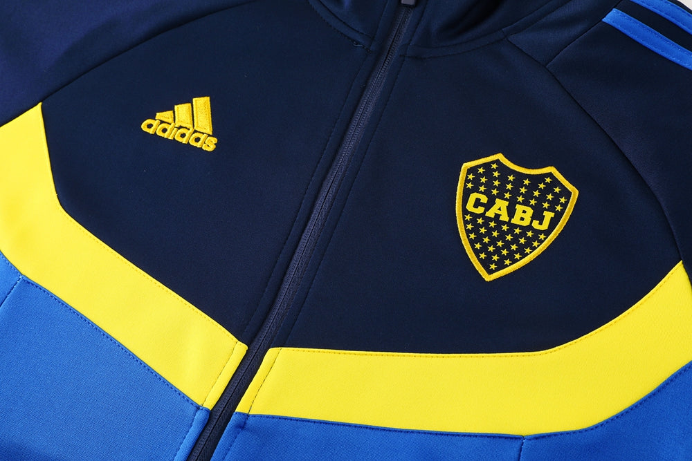 BOCA JUNIORS TRACK-SUIT 2024/25 WITH FULLY-ZIPPERED