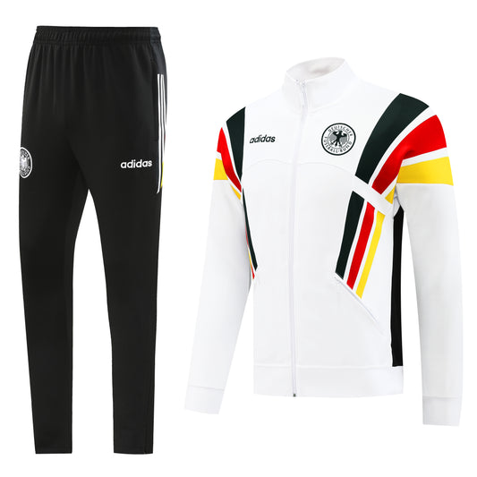 GERMANY TRACK-SUIT RETRO 1996 WITH FULLY-ZIPPERED