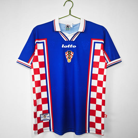 CROATIA 1998 AWAY JERSEY - RETRO ORIGINAL