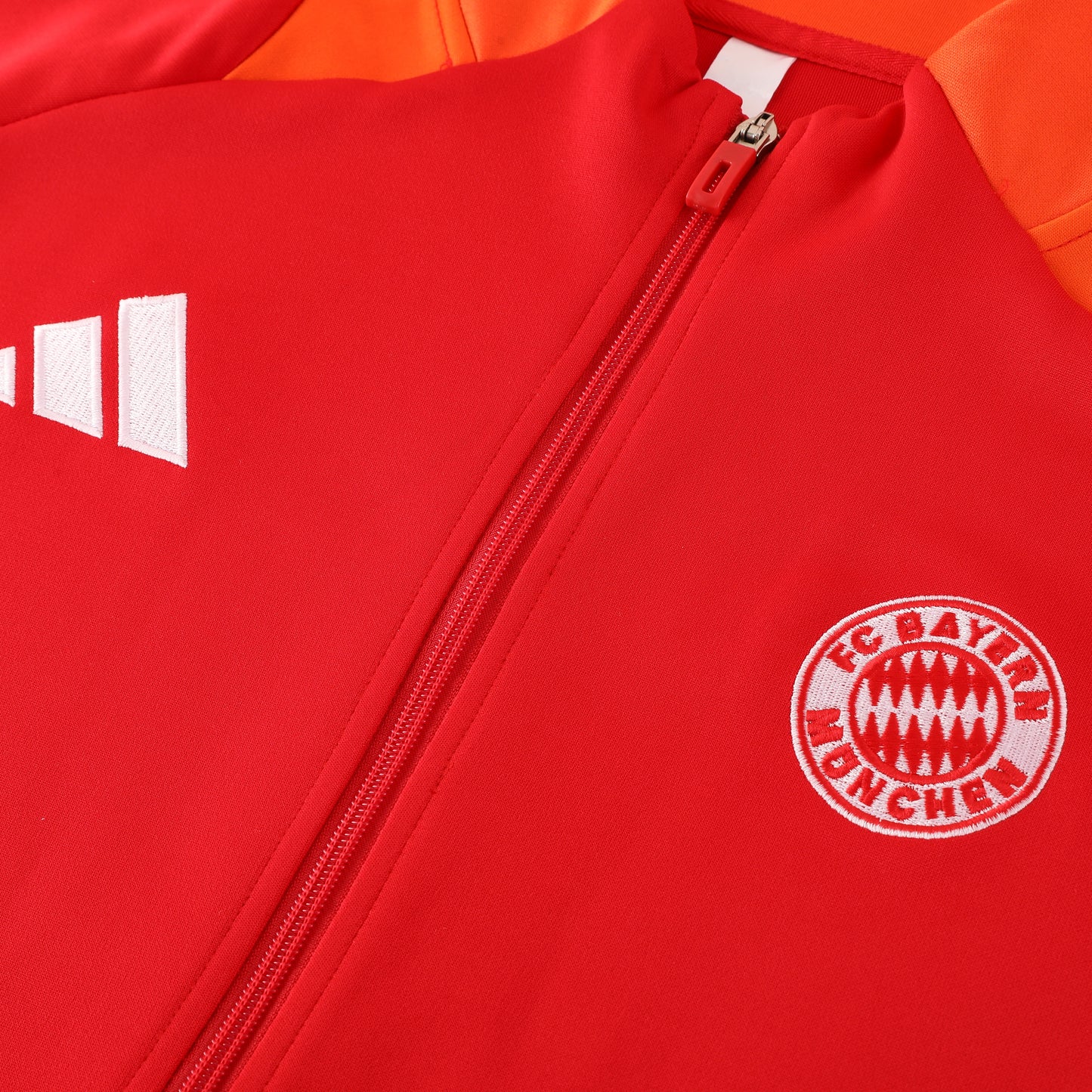 BAYERN MÜNCHEN TRACK-SUIT 2024/25 WITH FULLY-ZIPPERED