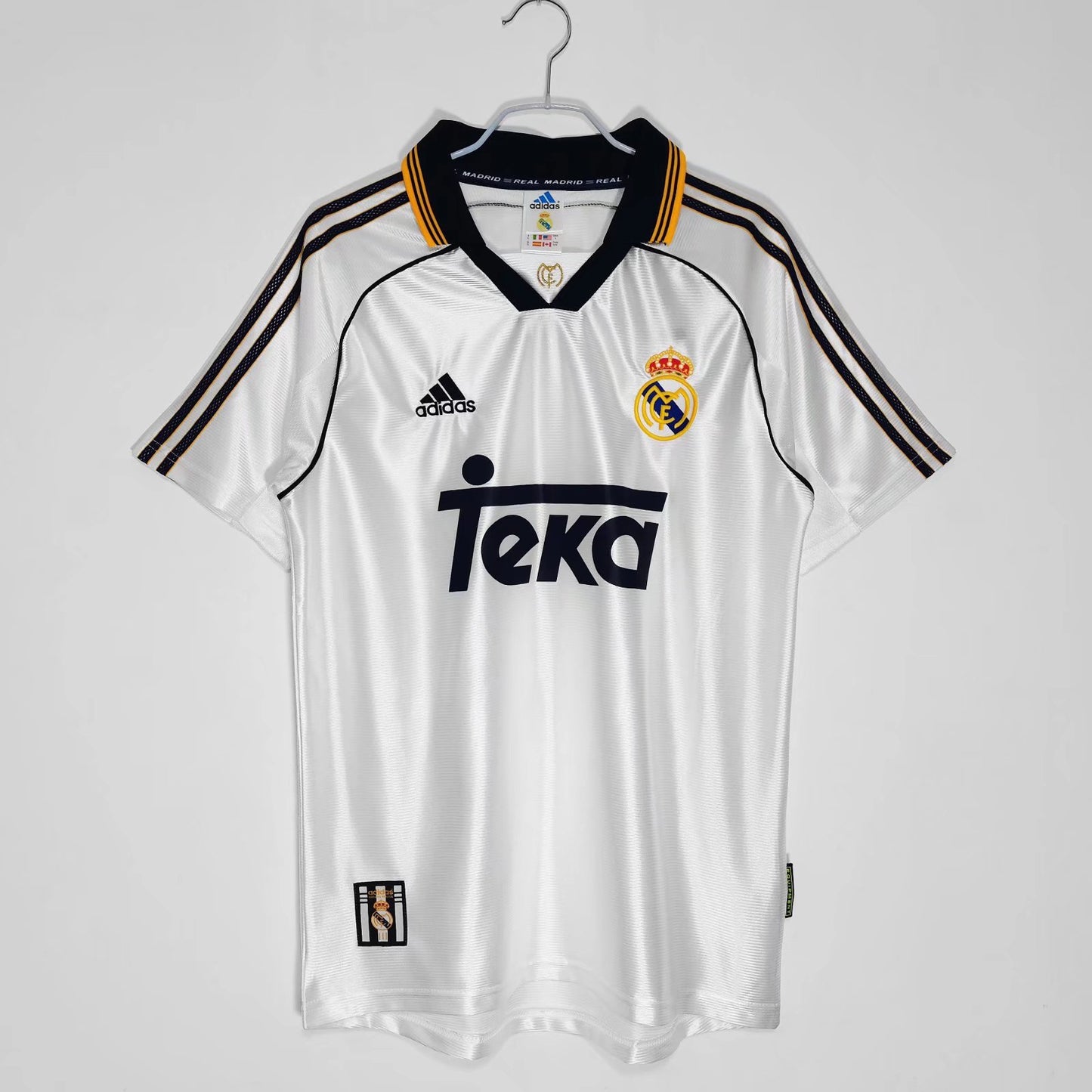 REAL MADRID 1998/99 HOME JERSEY - RETRO ORIGINAL