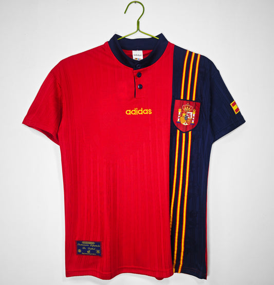 ESPAÑA 1996 HOME JERSEY - RETRO ORIGINAL