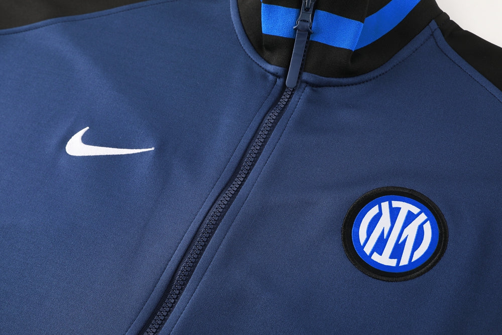 INTER MILAN TRACK-SUIT 2024/25 WITH FULLY-ZIPPERED