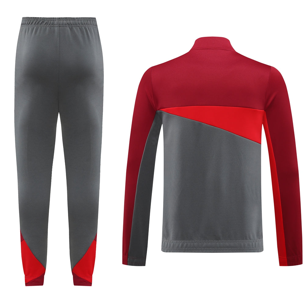 AC MILAN TRACK-SUIT 2024/25 WITH FULLY-ZIPPERED