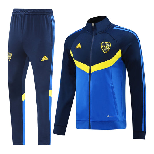 BOCA JUNIORS TRACK-SUIT 2024/25 WITH FULLY-ZIPPERED