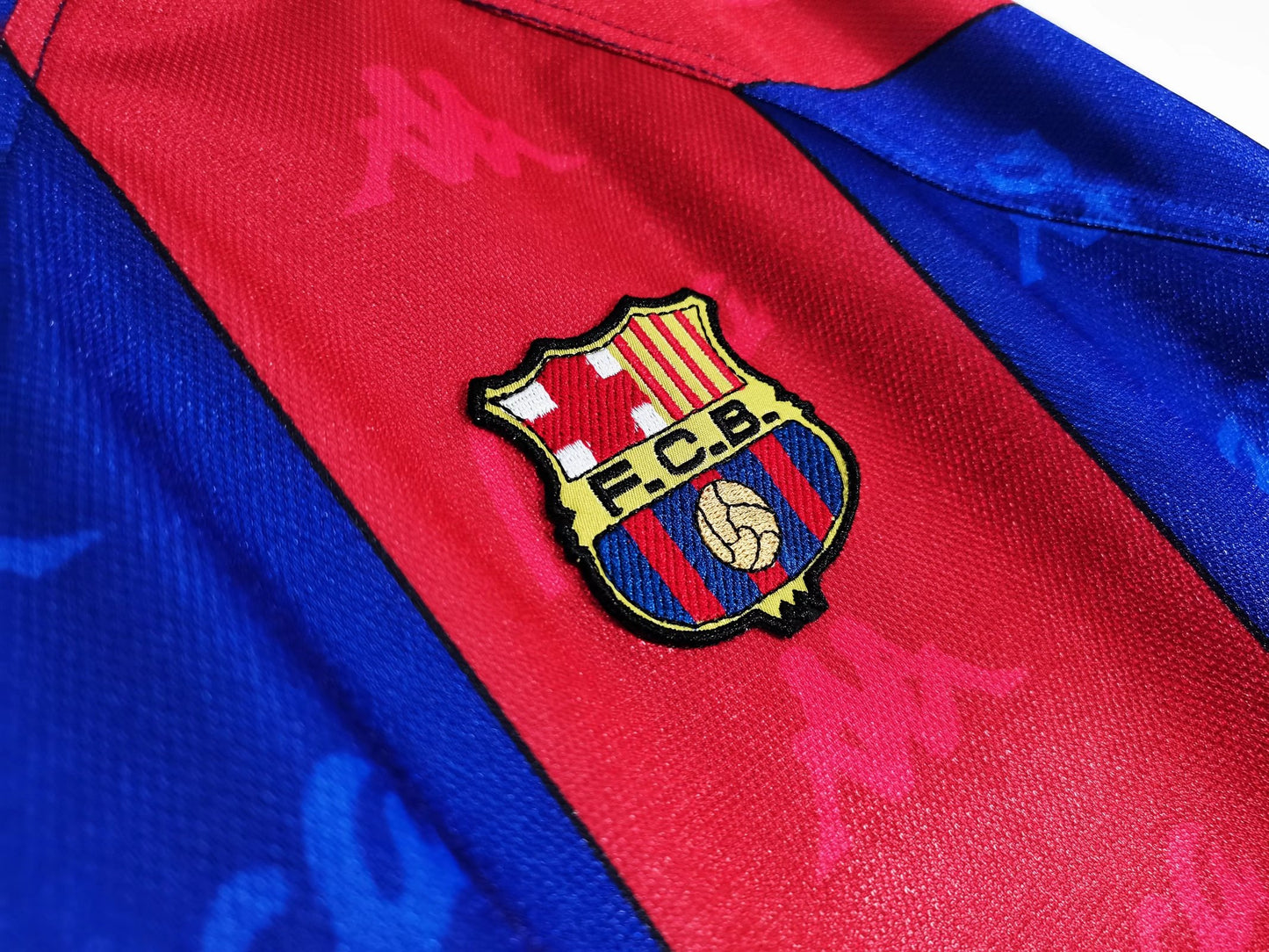 FC BARCELONA 1995/96 HOME JERSEY - RETRO ORIGINAL