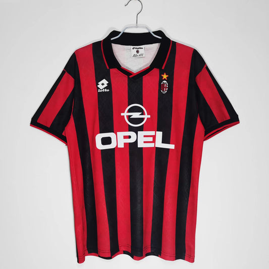 AC MILAN 1995/96 HOME JERSEY - RETRO ORIGINAL