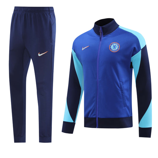 CHELSEA FC TRACK-SUIT 2024/25 WITH FULLY-ZIPPERED