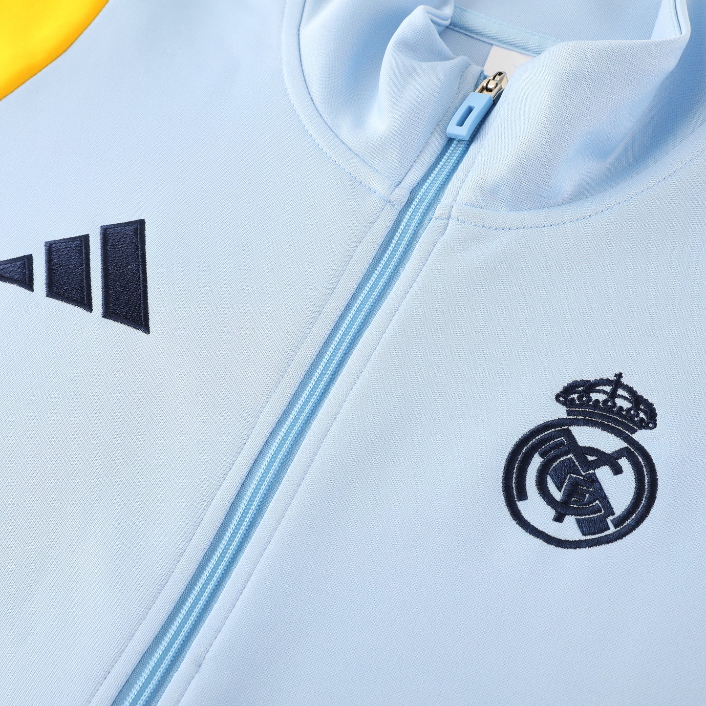 REAL MADRID TRACK-SUIT 2024/25 WITH FULLY-ZIPPERED