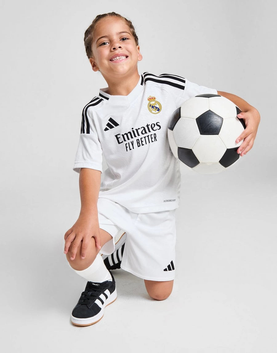 REAL MADRID KIT HOME KIDS 2024/25